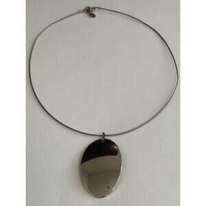 Edforce Stainless Steel Pendant Necklace